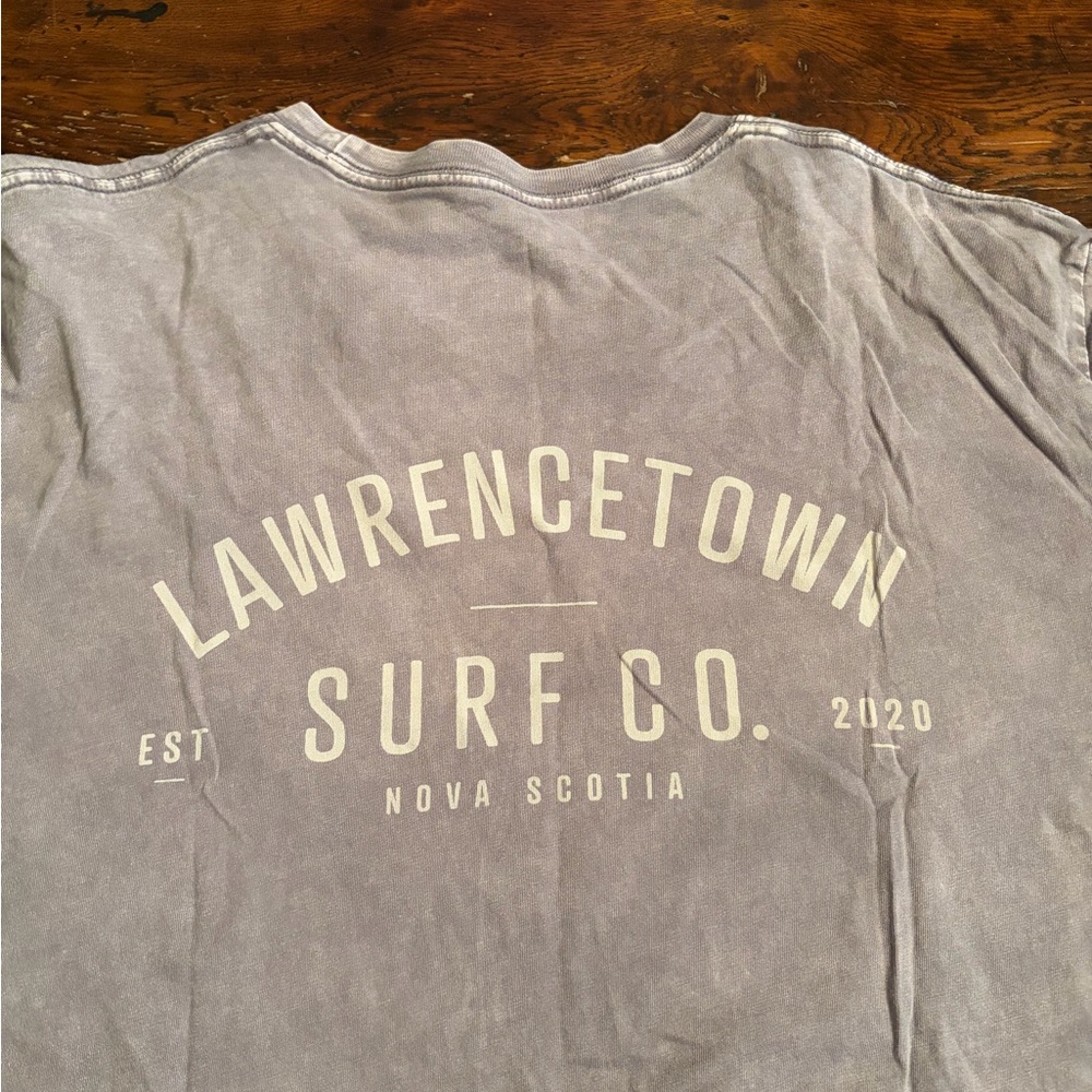 ST LAWRENCETOWN SURF CO MENS GREY TEE SHIRT